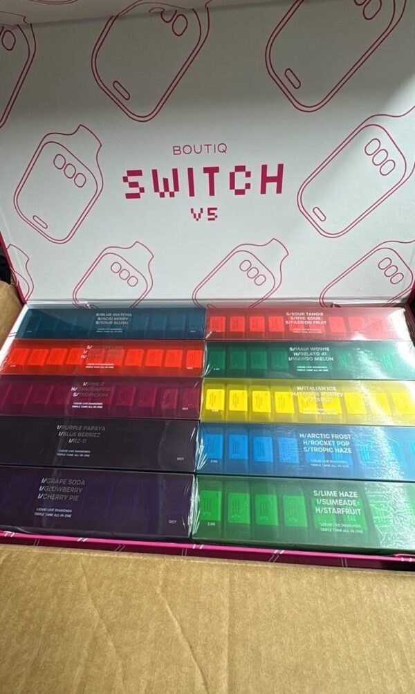 BOUTIQ SWITCH V5 DISPOSABLES